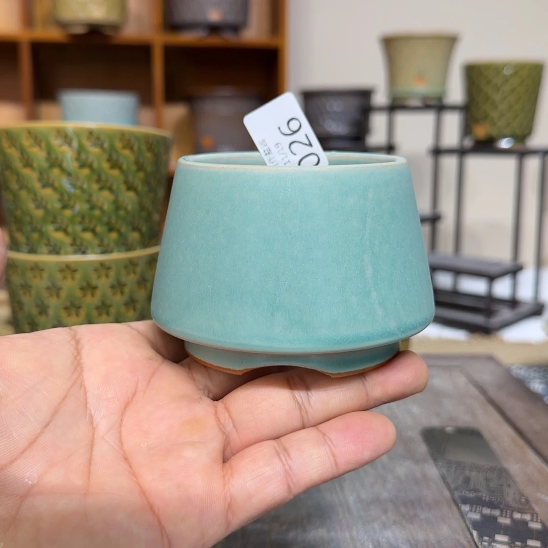 手工花盆 026 内口口径 6.5 cm