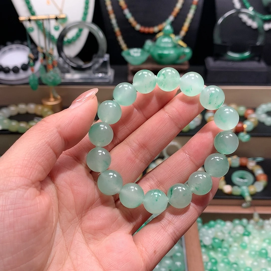 石英质玉未镶嵌手链