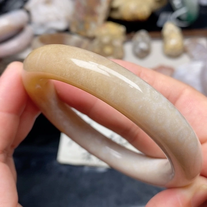 硅化珊瑚（珊瑚玉）未镶嵌手镯57