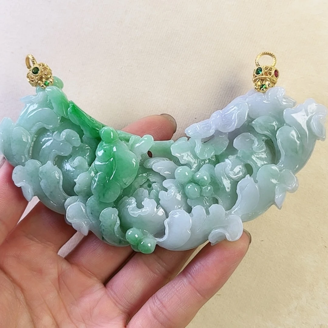 【闪购商品】翡翠颈饰未镶嵌挂件