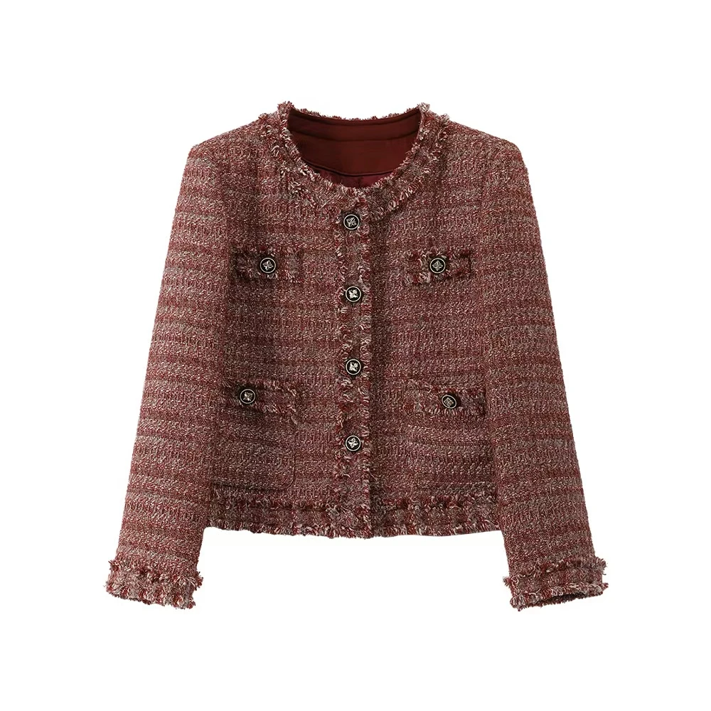 【封后轻奢设计】都市御姐风小香外套8833322