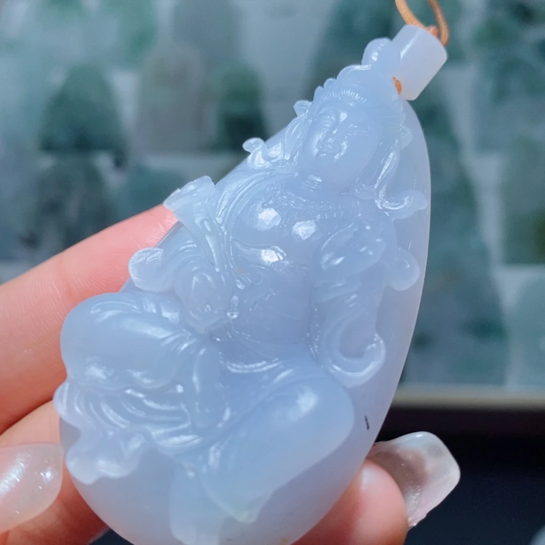 定制翡翠未镶嵌定制吊坠