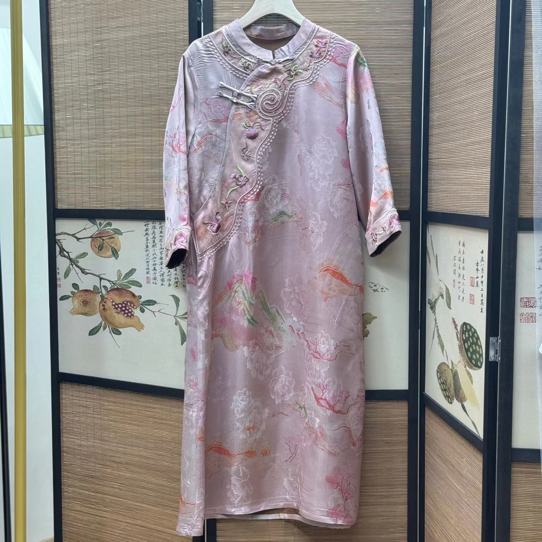 [风月]连衣裙长款休闲时尚印花