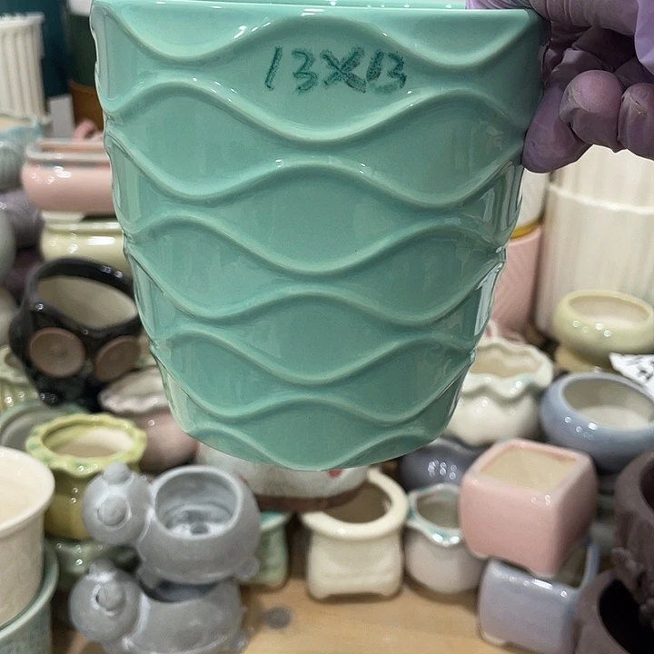 红陶陶瓷花盆凑满12米包邮