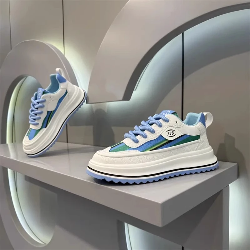 2025夏季新款透气网面鞋时尚休闲舒适轻便韩版简约低帮百搭款男鞋