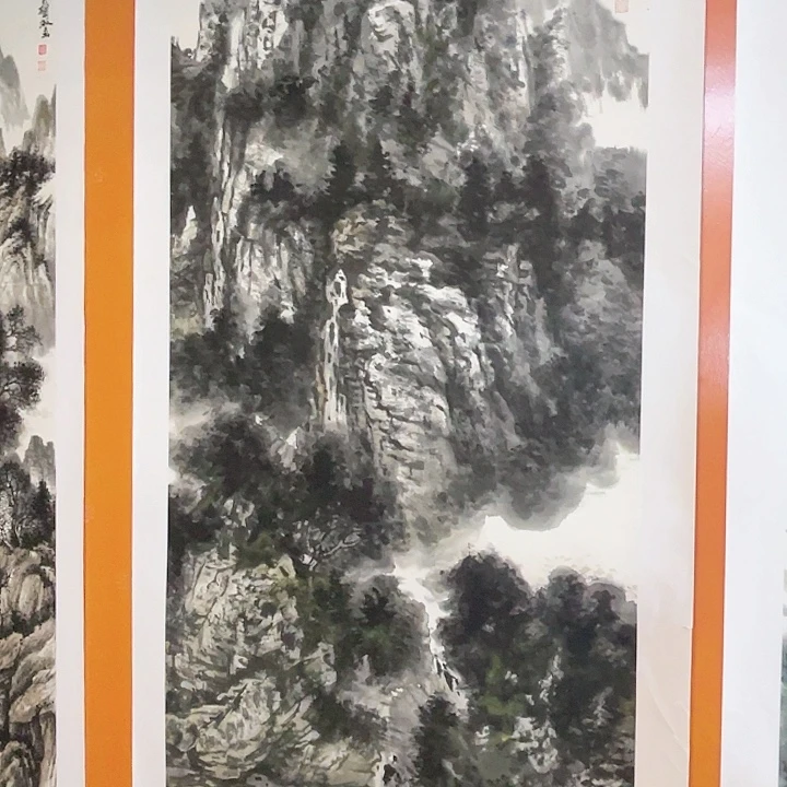 国画张圣敏先生纯手绘作品