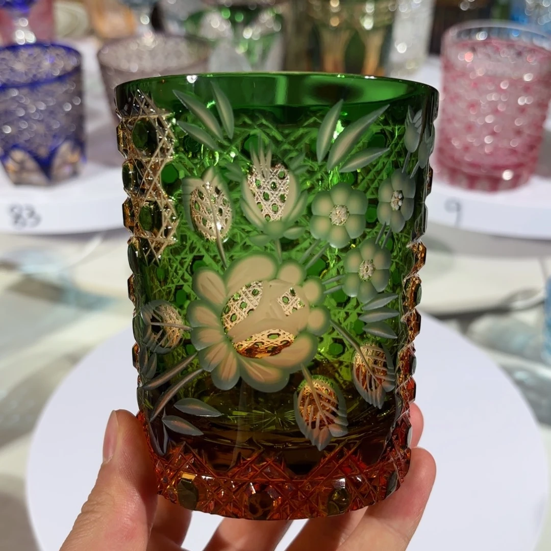 平底款水晶玻璃-梅森威士忌杯