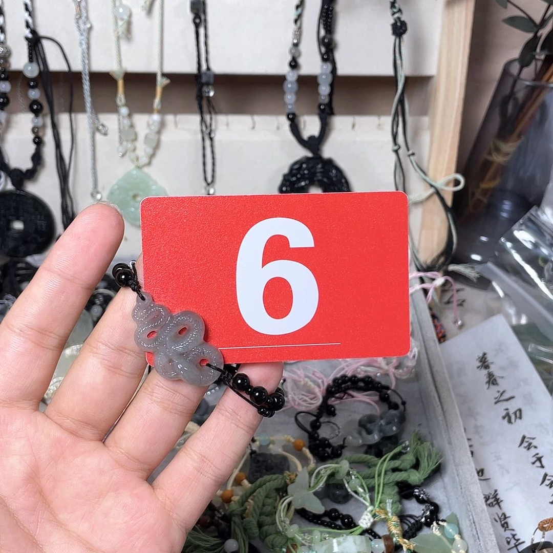 蛇纹石玉手链合金柿**意