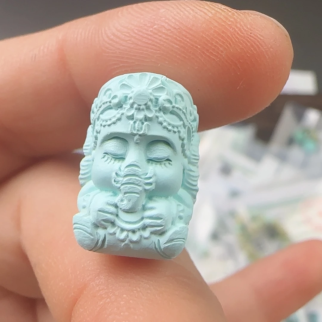 绿松石珠宝半成品未镶嵌