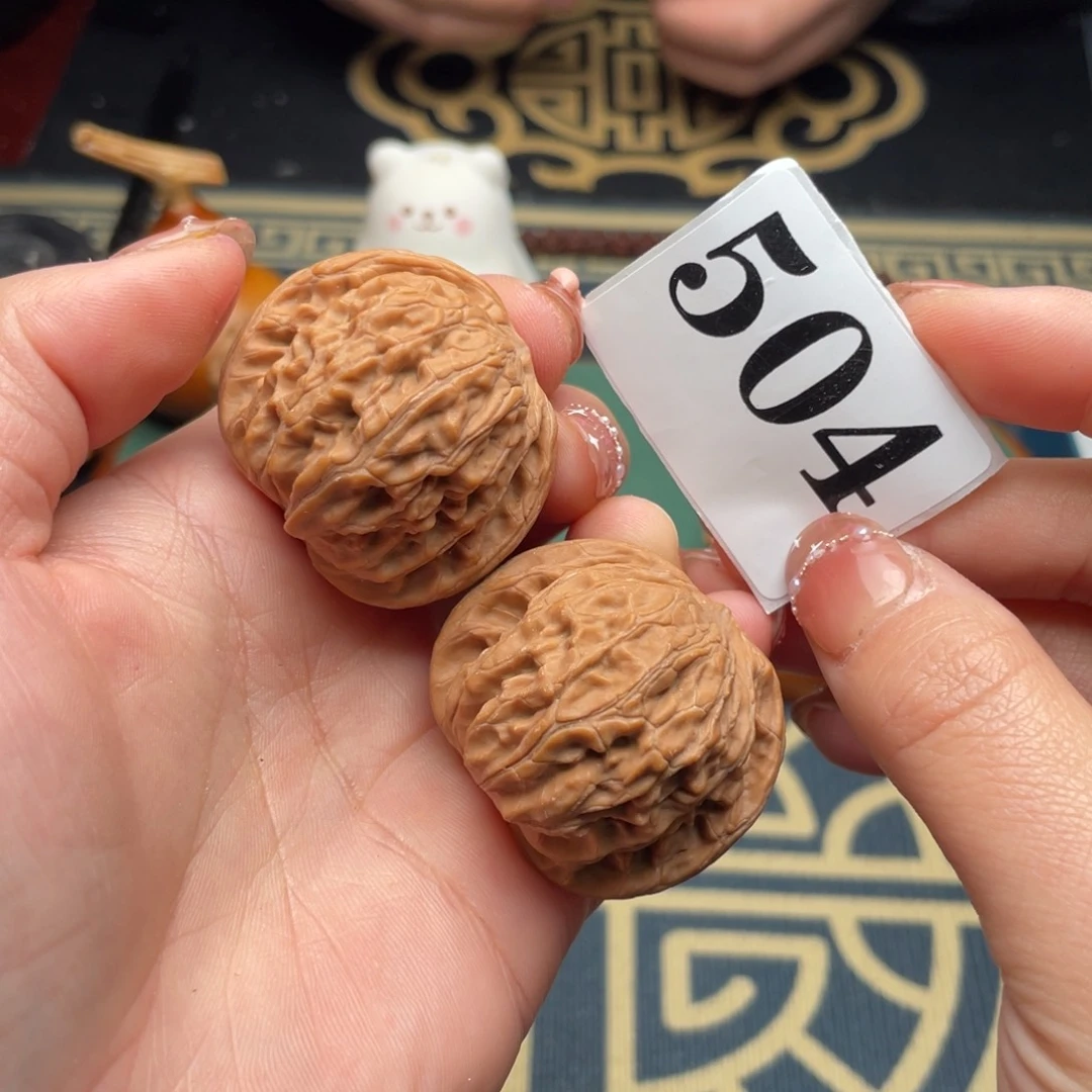 桃核把件38全品磨盘504号