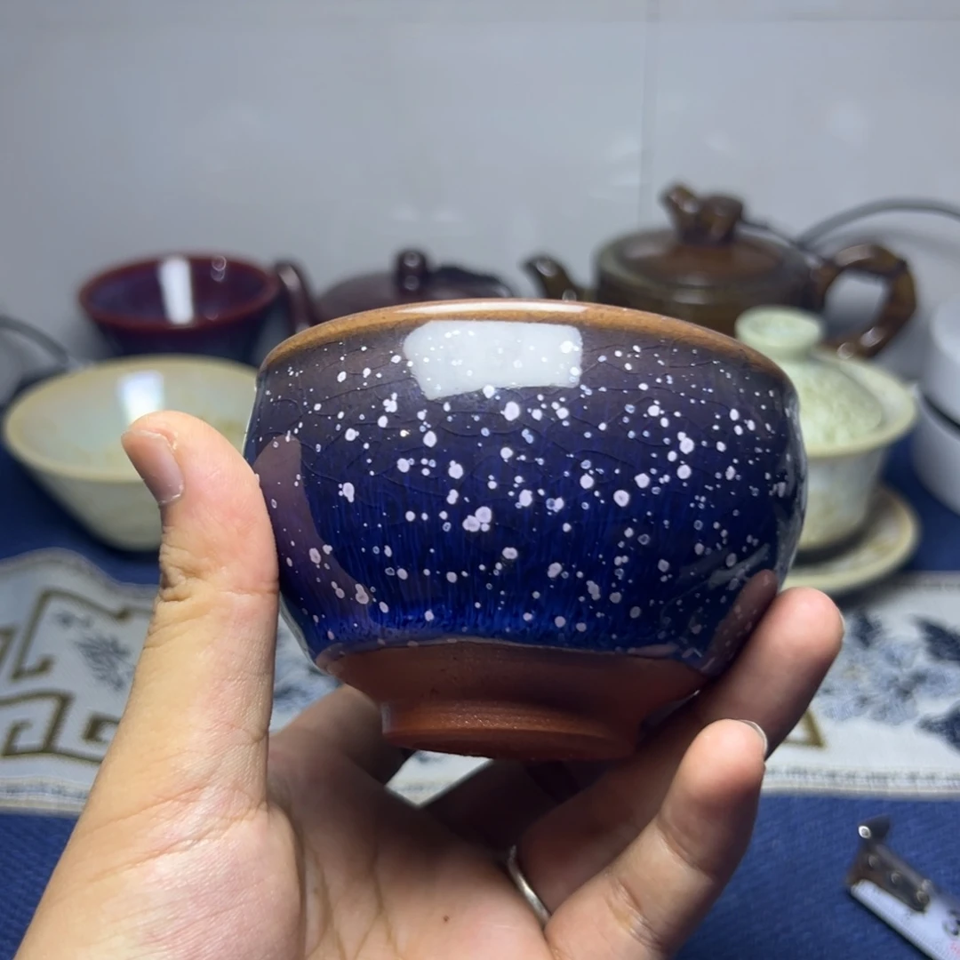 建阳建盏喝茶主人杯