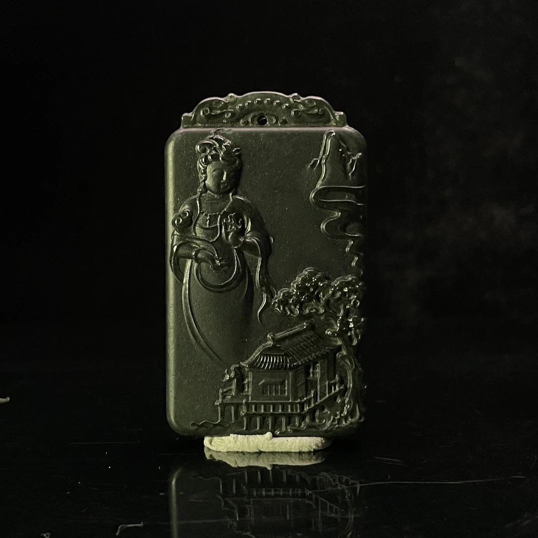 A539 和田玉吊坠 AM328427