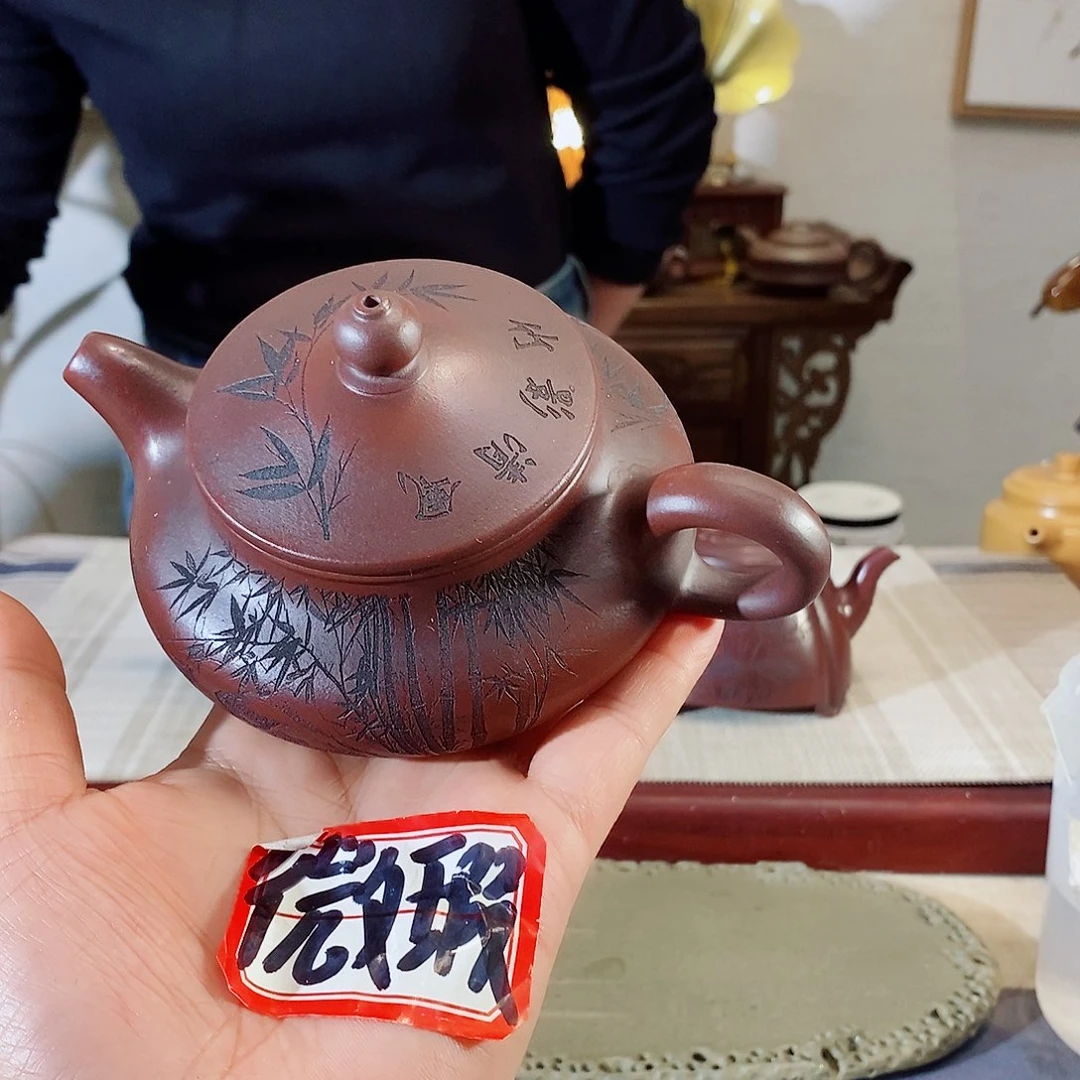 紫砂茶壶宜兴紫砂壶疯狂甩了