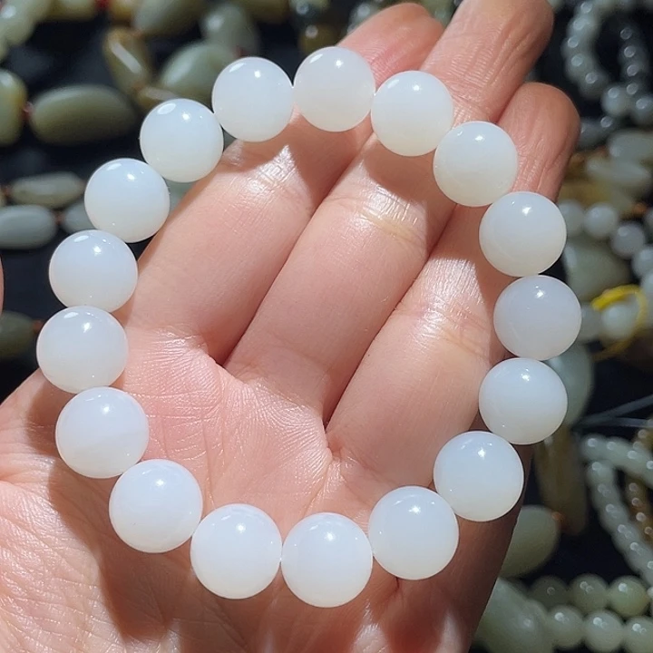 未镶嵌手链和田玉奥***慢