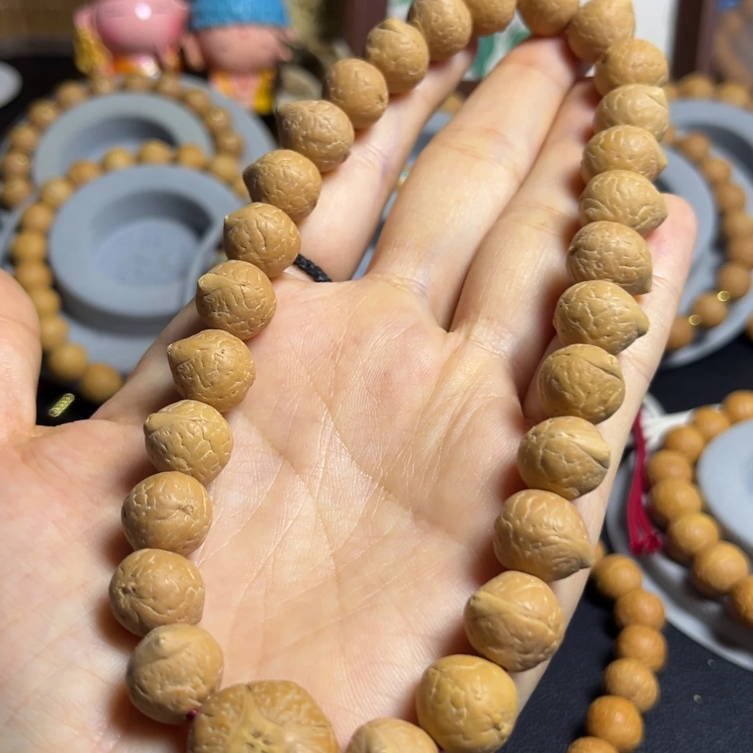 新***叔菩提尼泊尔凤眼菩提手持25 年12