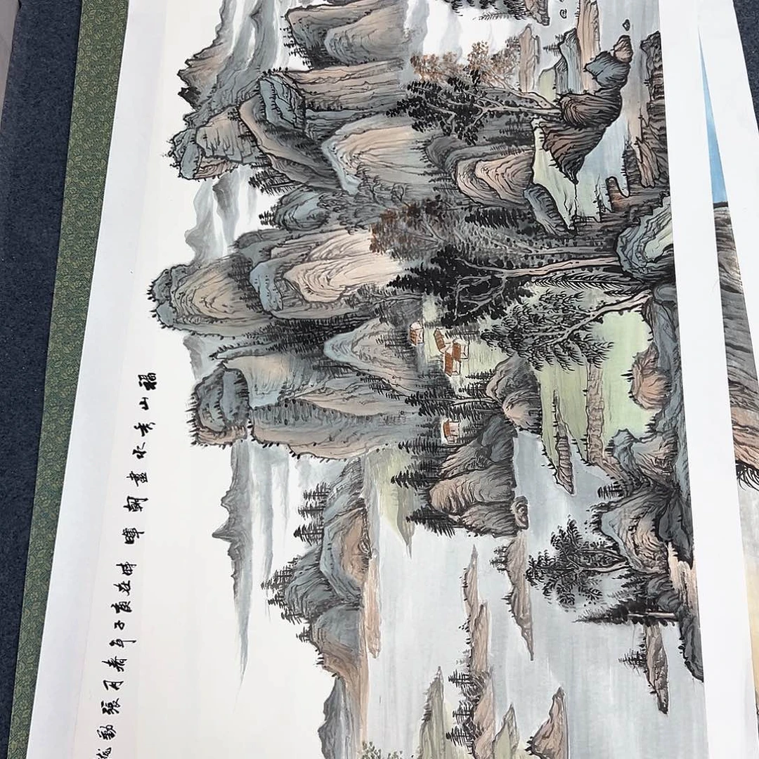 国画宣纸国画纯手绘作品
