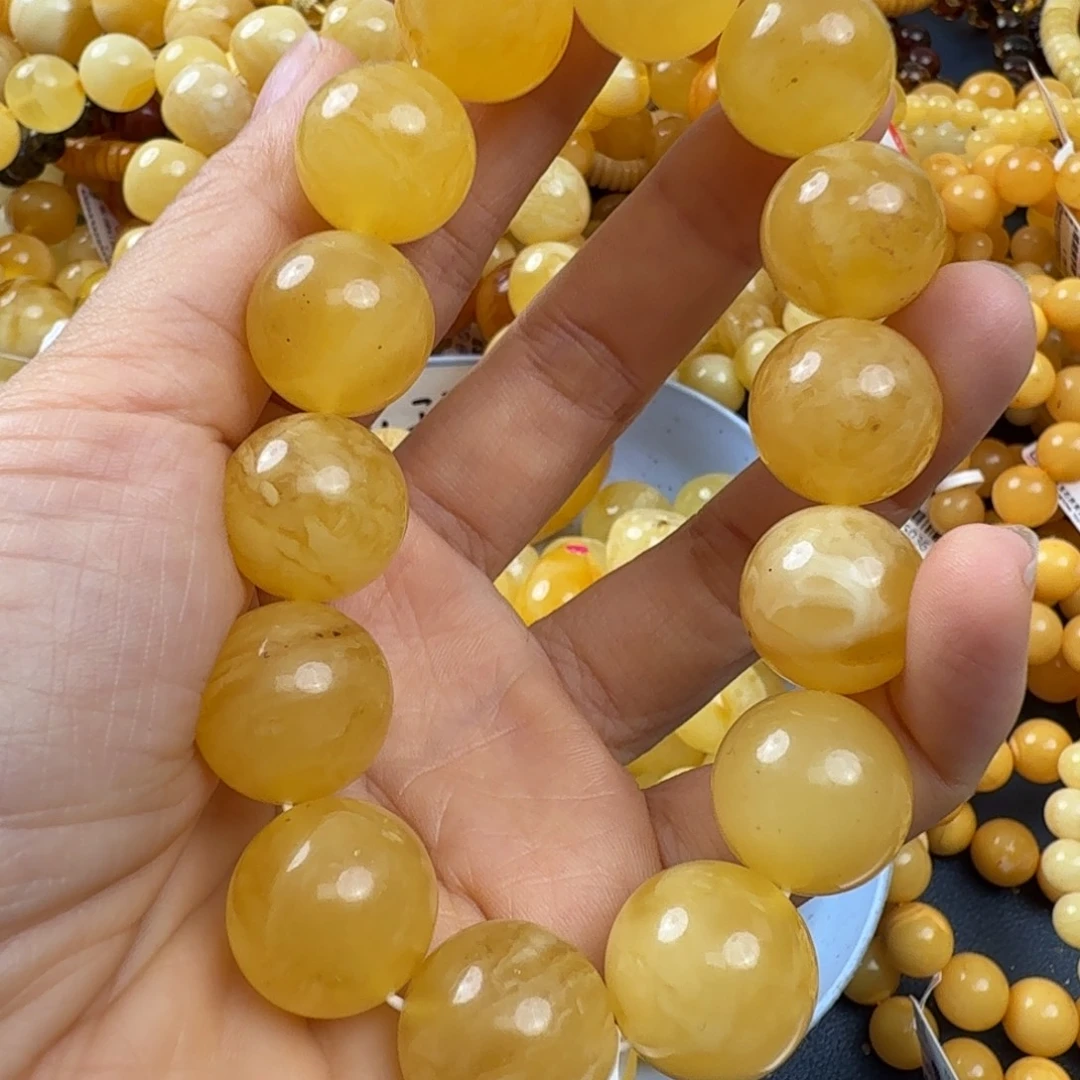 琥珀未镶嵌珠宝奇石