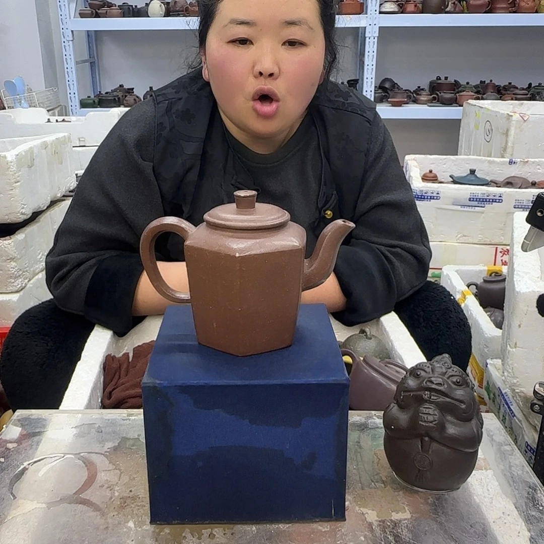 茶壶紫砂宜兴紫砂壶瑕疵处理