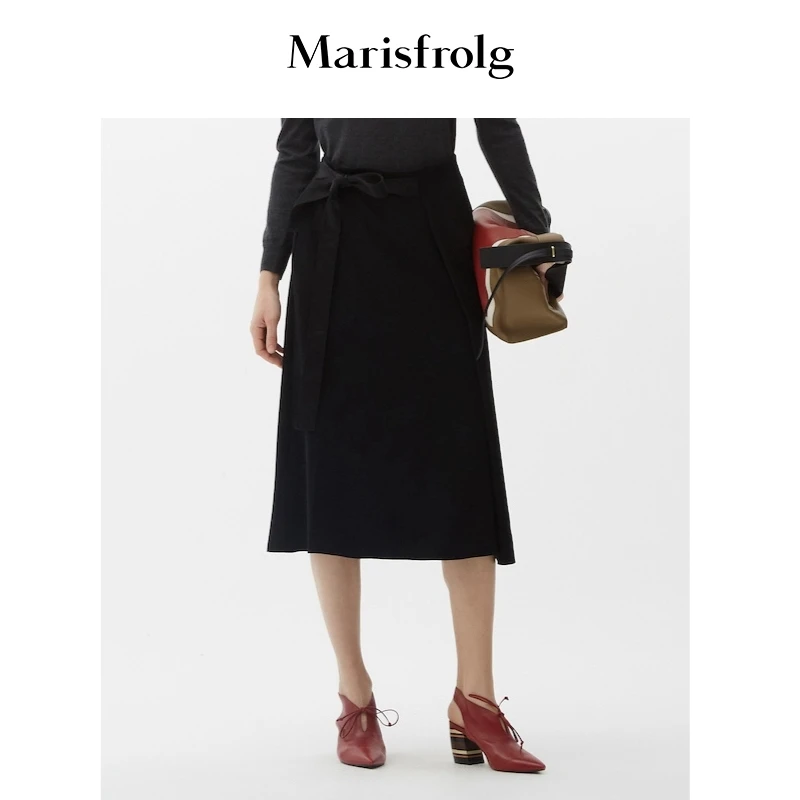 【达人专享】Marisfrolg/玛丝菲尔裙子A字半身裙