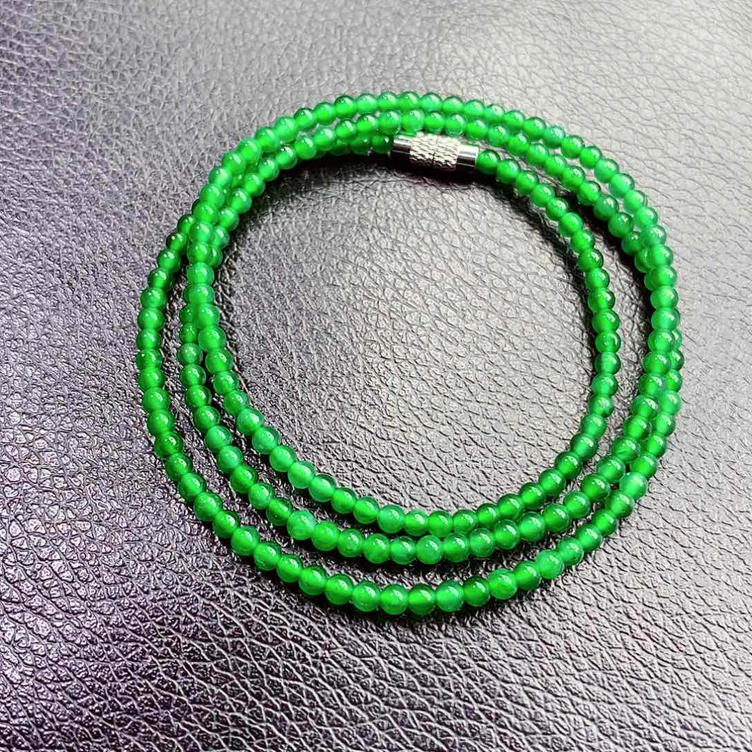 翡翠手链未镶嵌天然翡翠手链未镶嵌