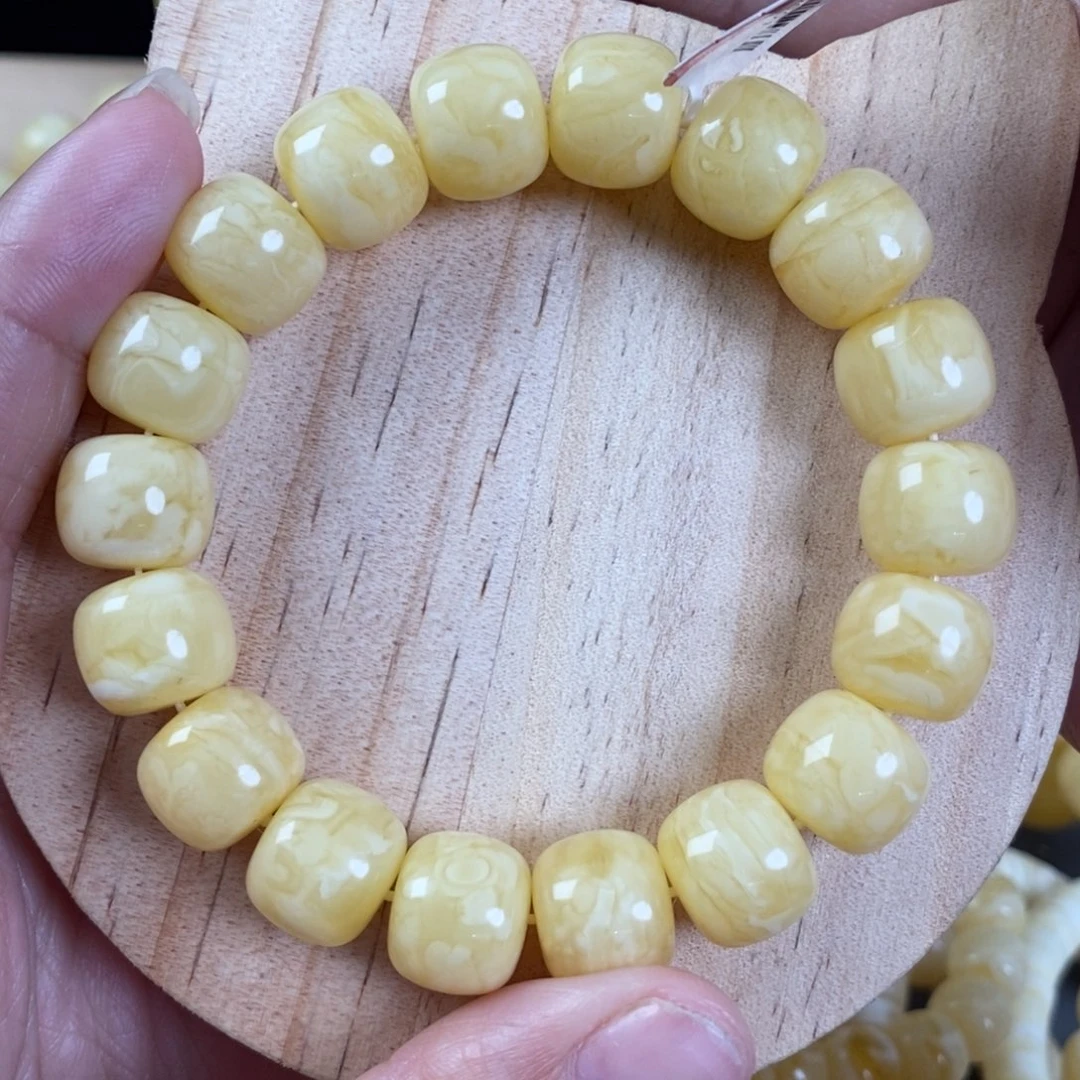 蜜蜡裸石未镶嵌12➕满蜡妖花