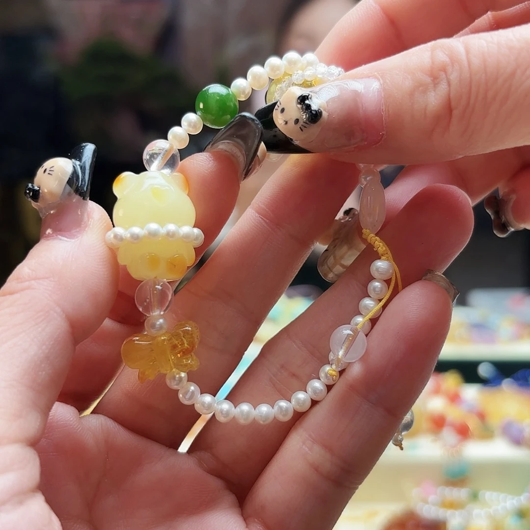 琥珀手链未镶嵌琥珀