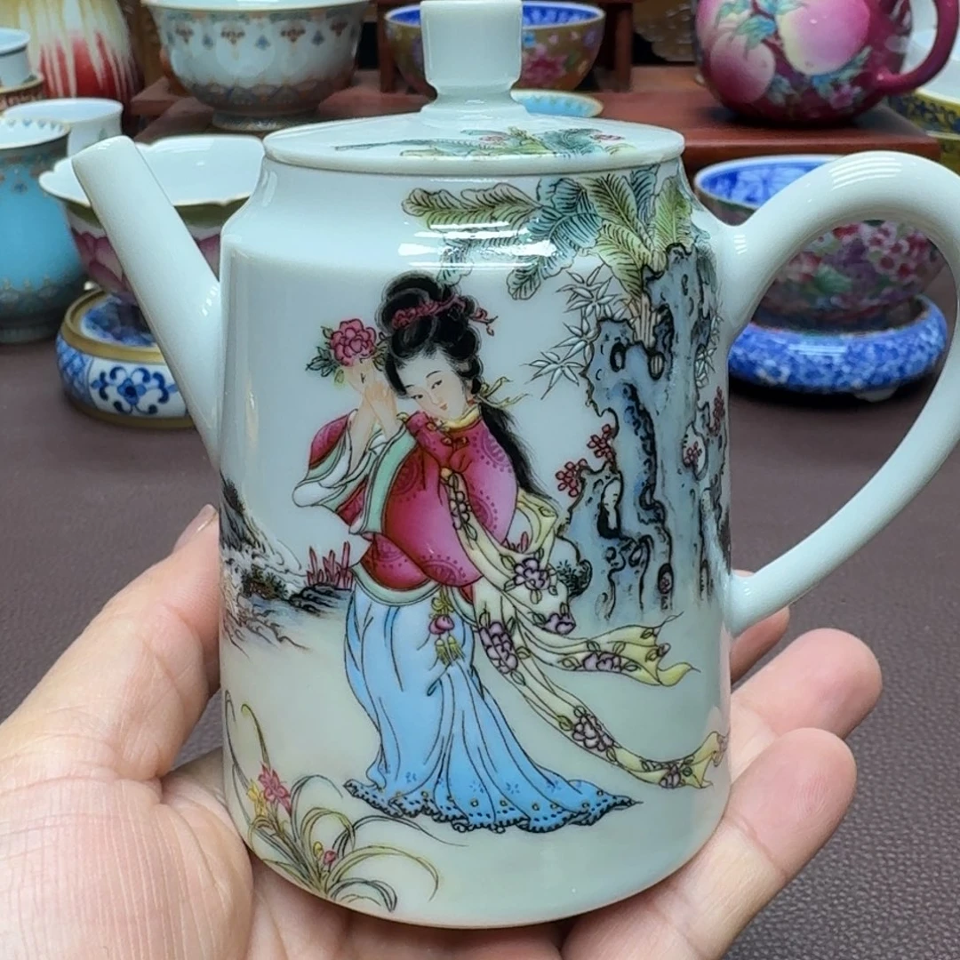 瓷片景德镇仿古手工制作精品展示