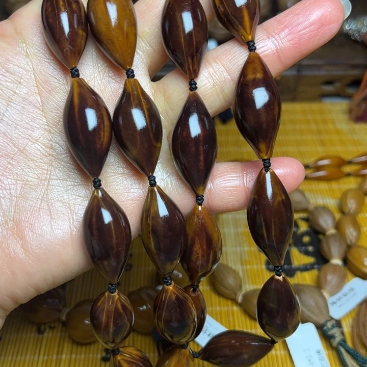 橄榄核手串/手链小*总紫核脖挂1.5左右