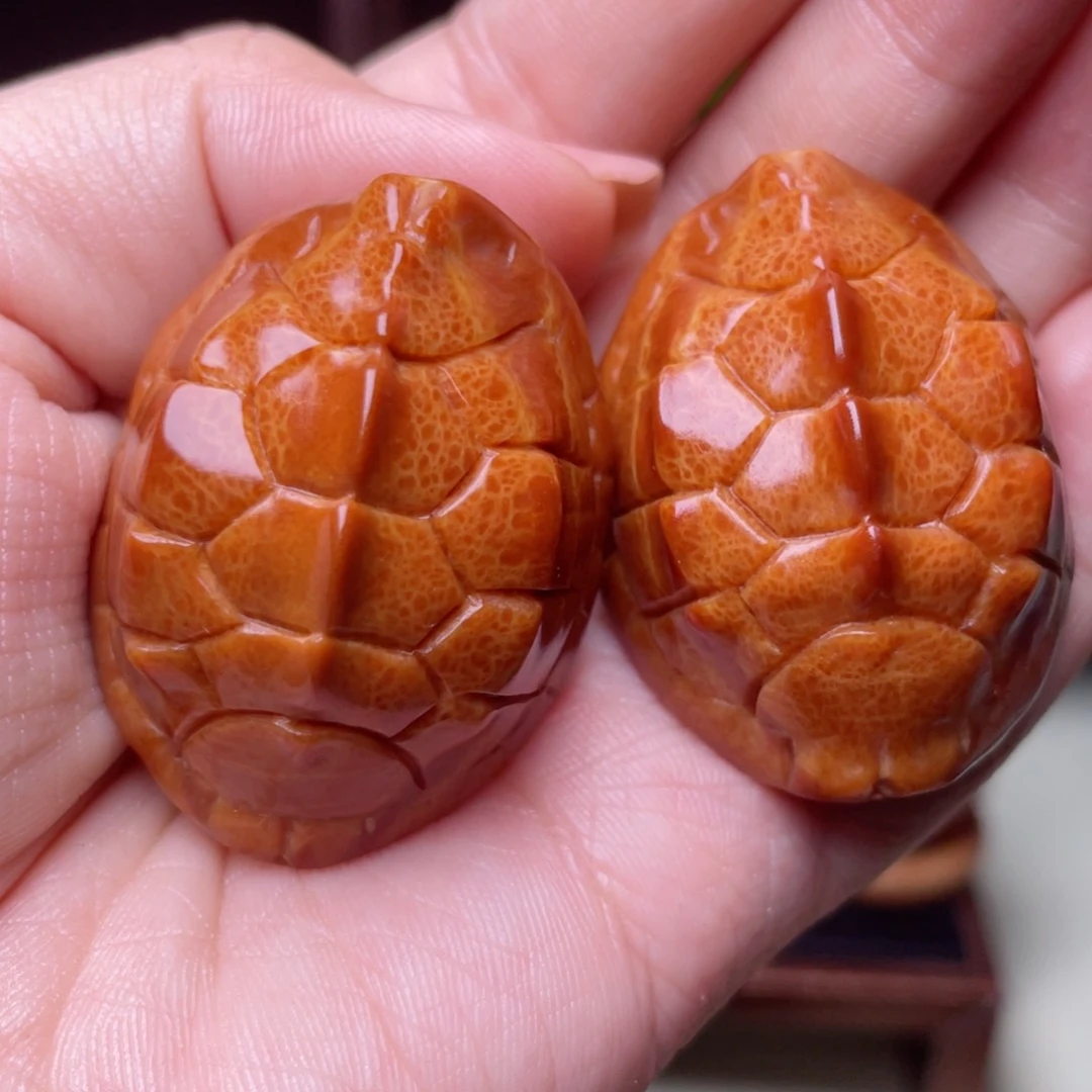 吊坠橄榄核龙脊富甲手球