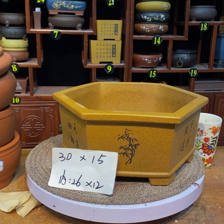 紫砂花盆紫砂艺术