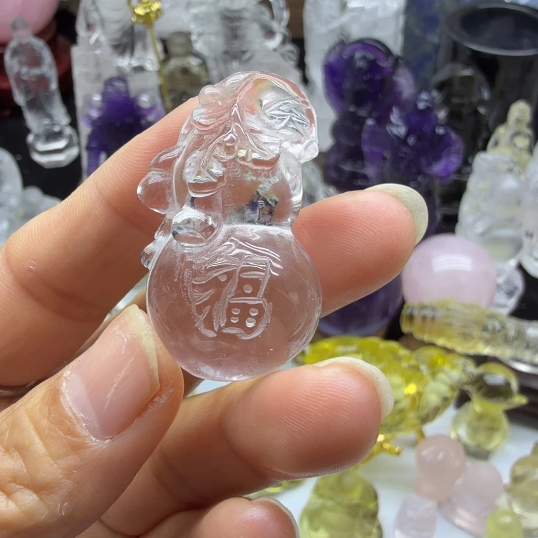 水晶未镶嵌珠宝半成品