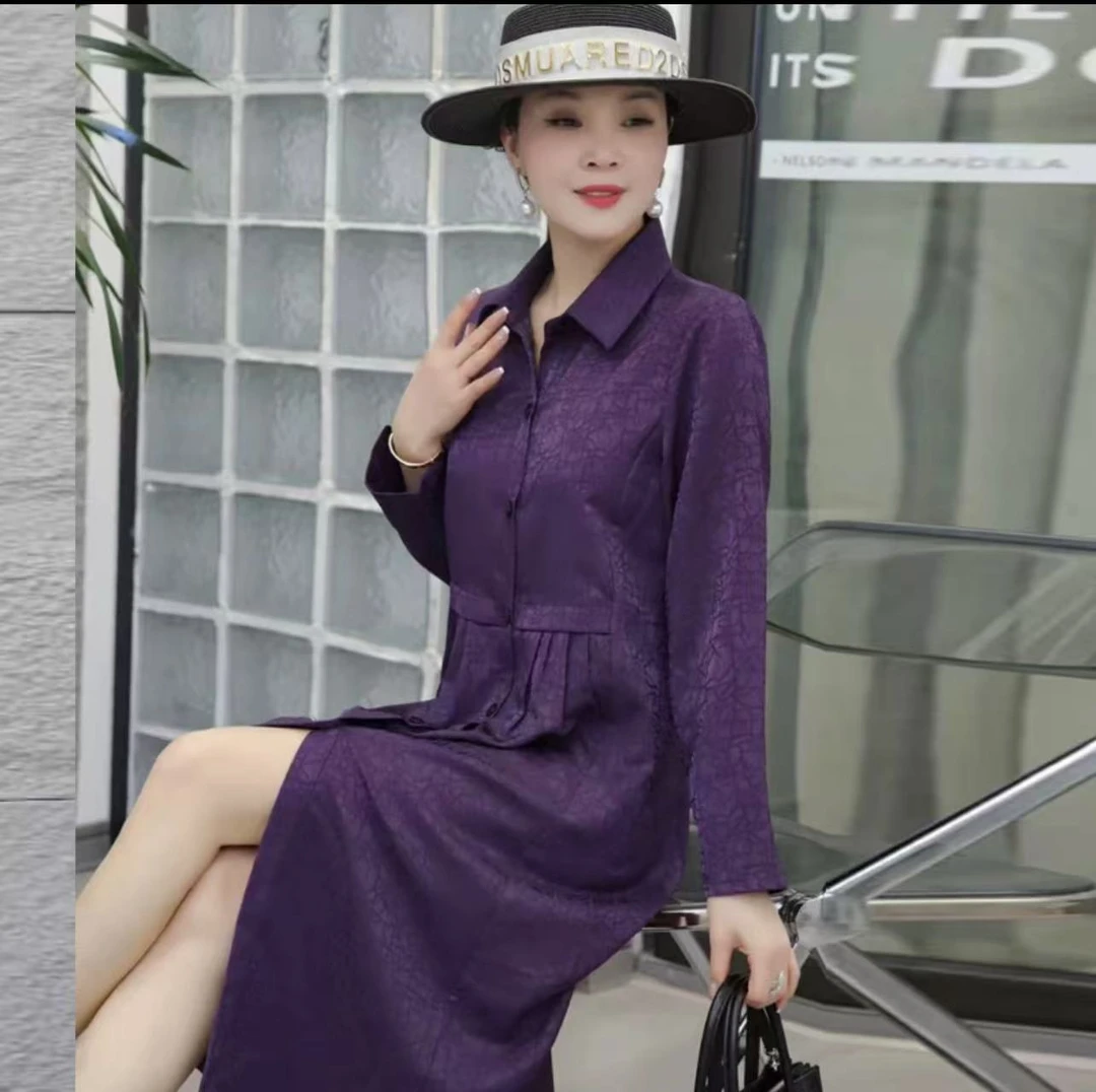 2025-169春节新款老料鬼裂纹修身显瘦气质百搭风衣