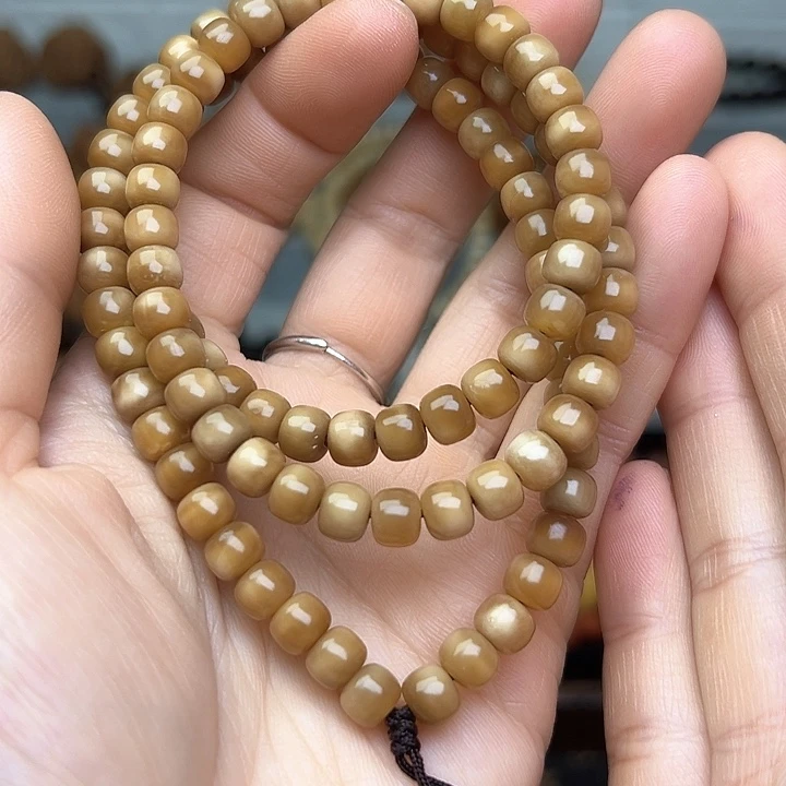 菩提根/象牙果吊坠7/6龙脊菩提玉化长串