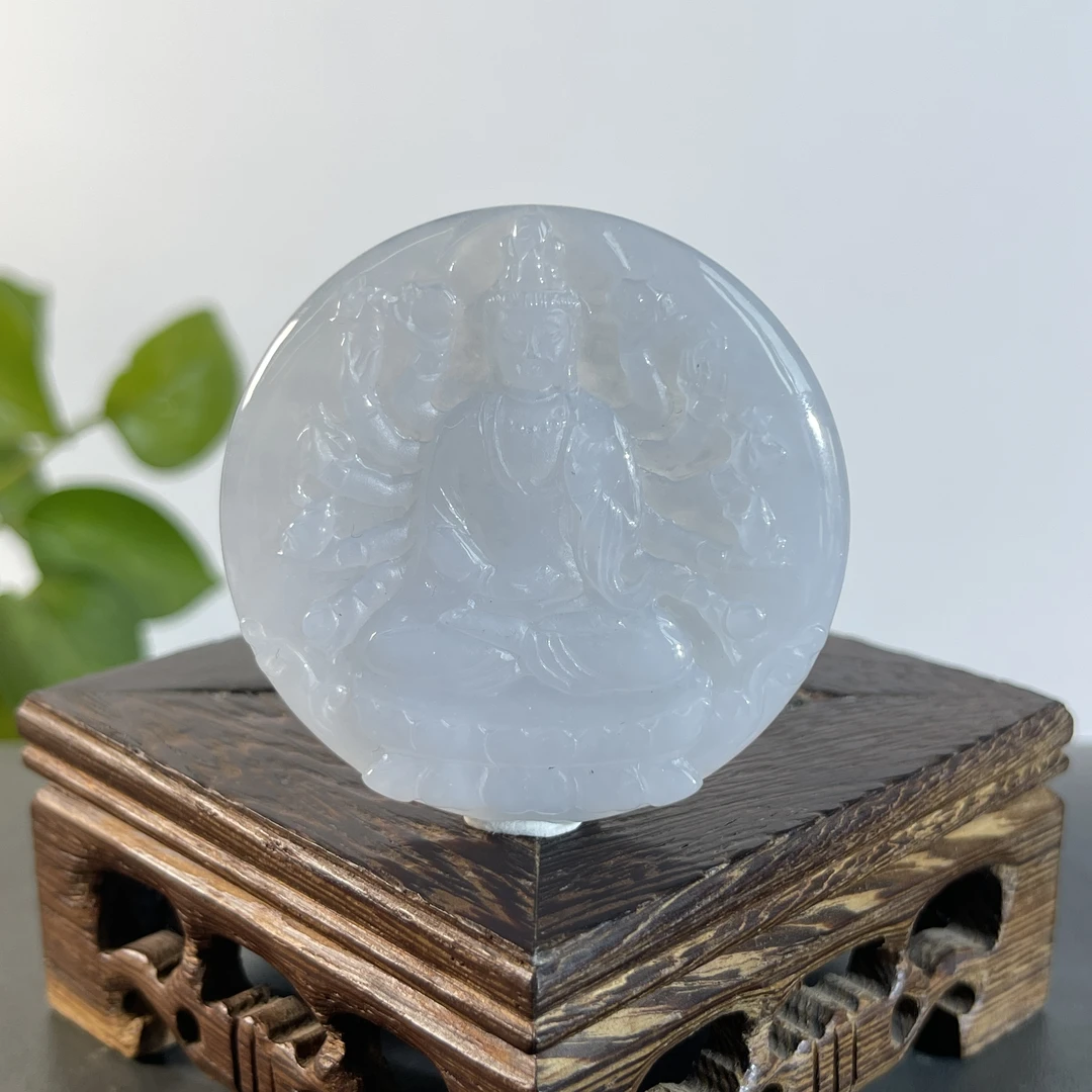 JXB29-80 天然翡翠缅甸A货 千手观音