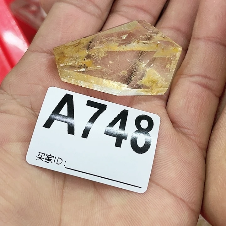 水晶天然水晶有棉有裂完美主义者谨慎下单未镶嵌冷*?