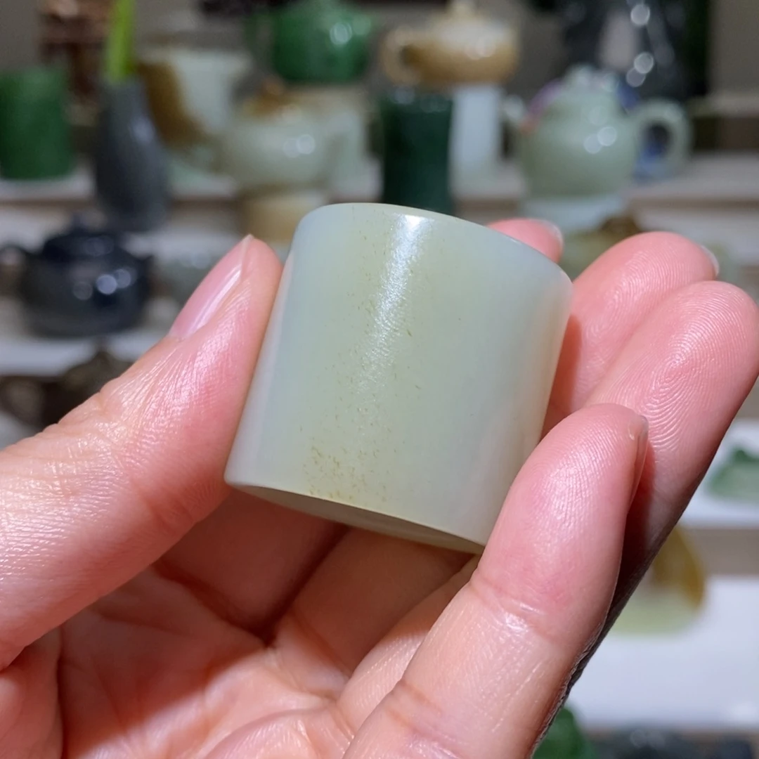 和田玉把件未镶嵌大*扳指22.4