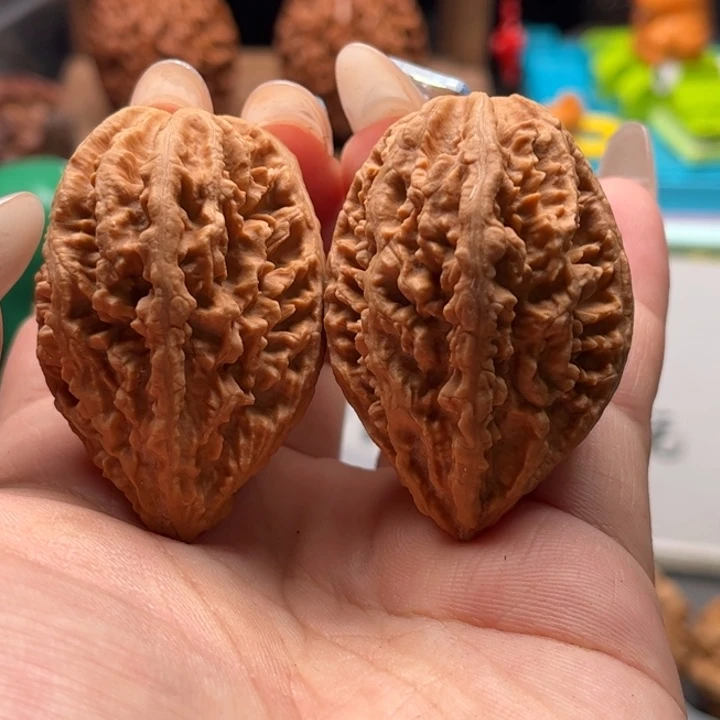 文玩核桃把件关东木子家楸大胖105