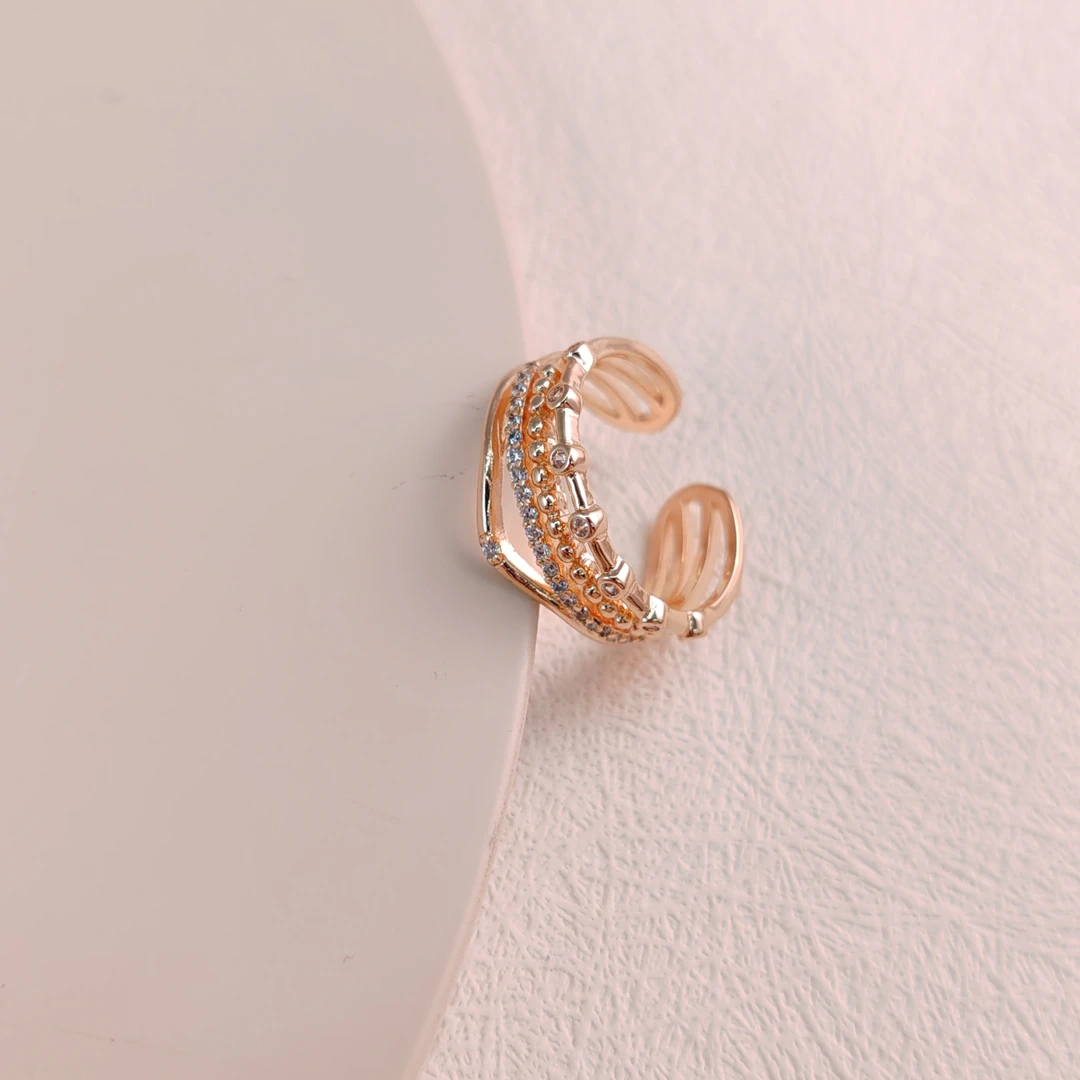 XUPING/旭平首饰 合金合成锆石戒指 夏上新小众 GDX X000742886