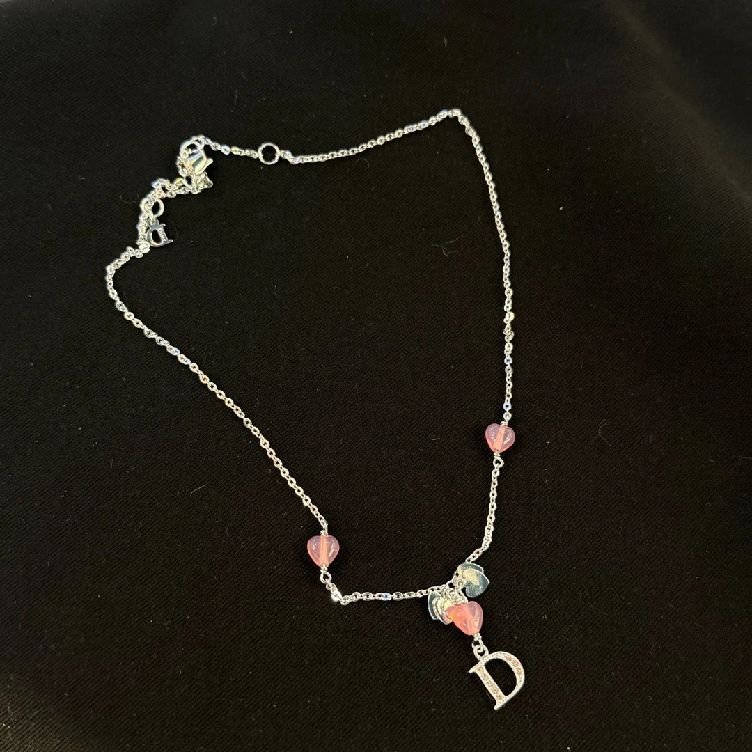 99新 DIOR/迪奥 乱乱子中古汉堡/项链/18571251