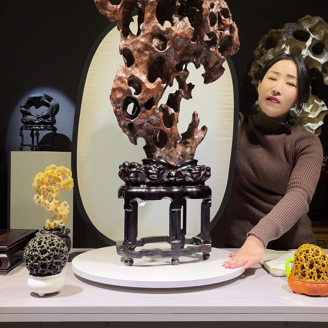 誰**独太湖石，太湖石摆件