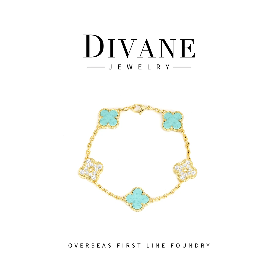 高定款小河四叶手链 G0913