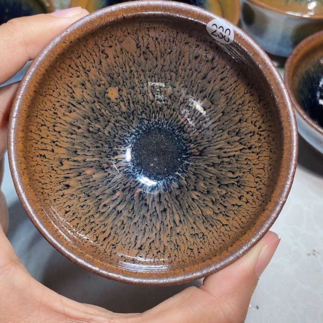 茶盏龙窑柴烧建盏238