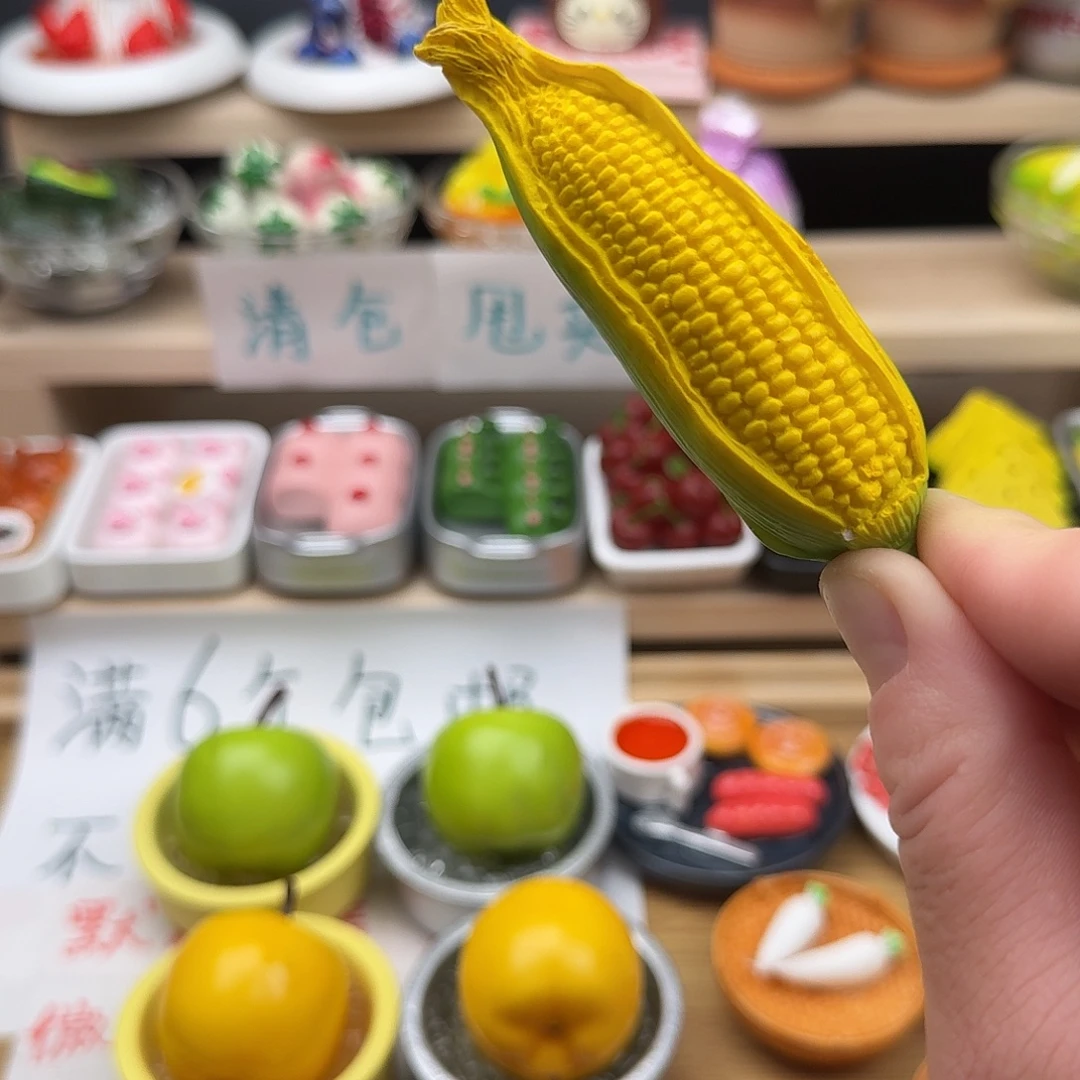 合成树脂食玩冰箱贴 凭开箱视频售后