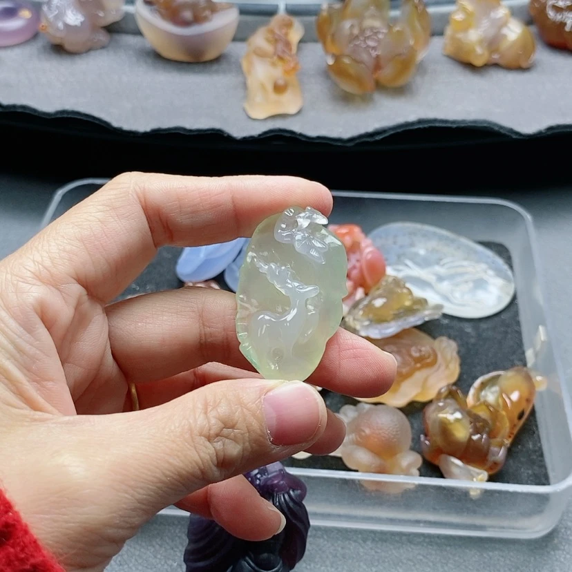 【闪购商品】未镶嵌吊坠定制玛瑙