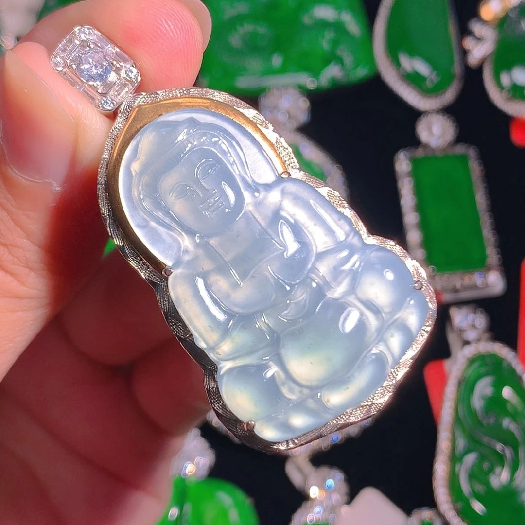 吊坠(不含链)未镶嵌翡翠