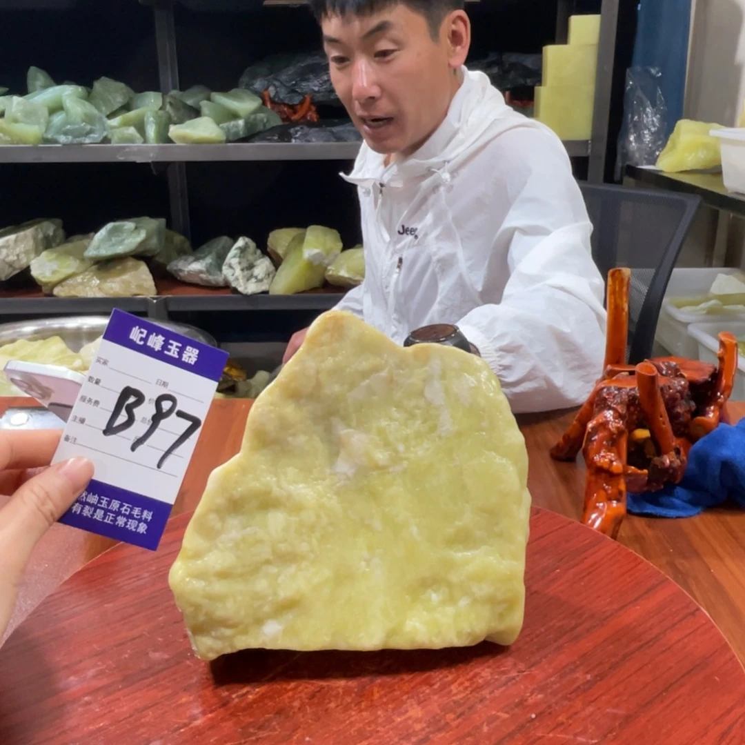 蛇纹石玉未镶嵌原石B97