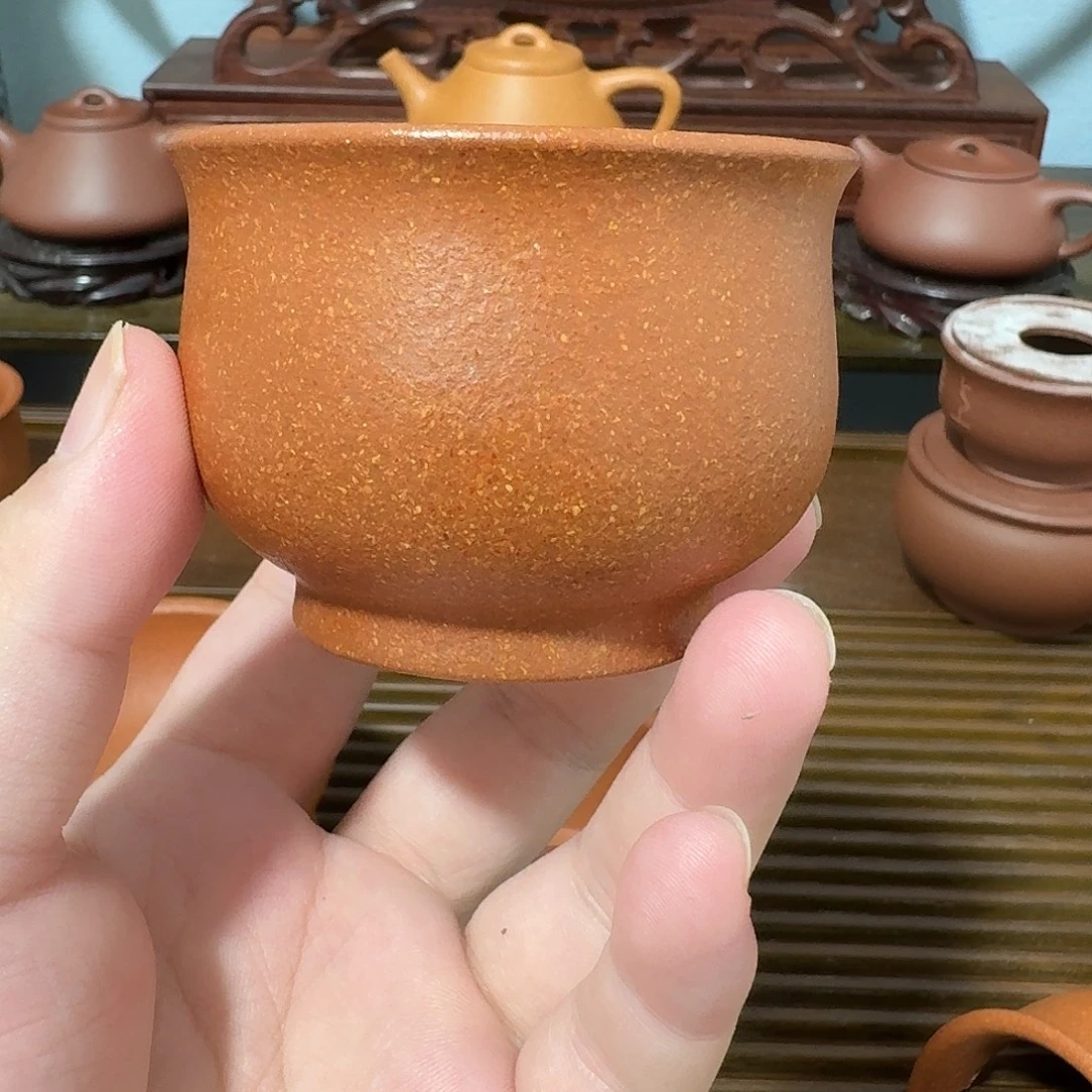 紫砂茶壶120cc降坡泥主人杯