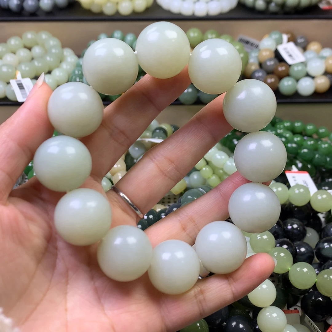 和田玉手链未镶嵌