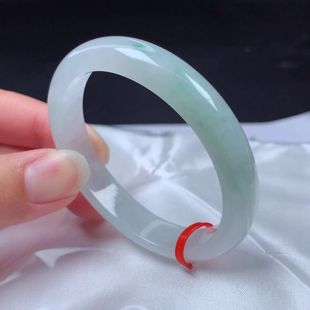 翡翠未镶嵌手镯51贵妃y562420