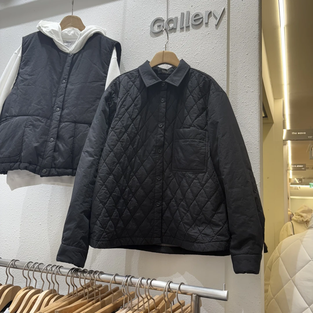 【非凡领域】韩国东大门正品/NO退/Gallery/菱形格/外套/011904